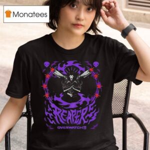 Overwatch Reaper Death Blossom T Shirt
