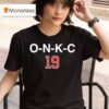 Owen Caissie O N K C Chicago Cubs T Shirt