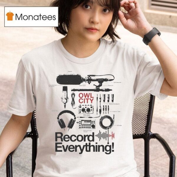 Owl City Music Record Everything T Shirt
