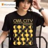 Owl City Owatonna Minnesota Moon Phase T Shirt
