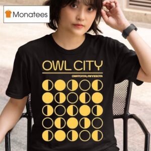 Owl City Owatonna Minnesota Moon Phase T Shirt