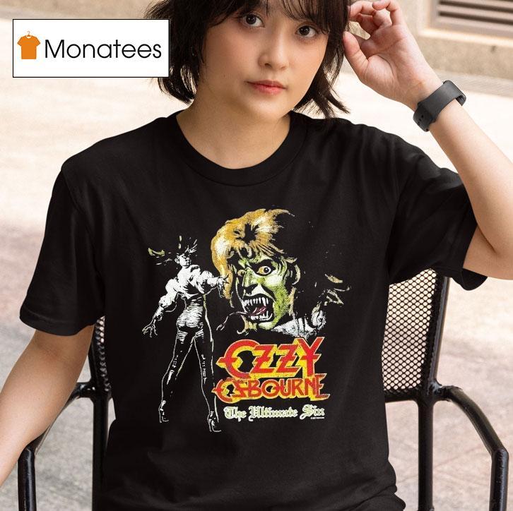  Ozzy Osbourne The Ultimate Sin Tour T Shirt