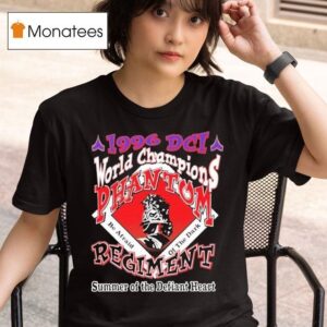 Phantom Regiment Dci Be Afraid Of The Dark World Champions Summer Of The Defiant Hear T Shirt
