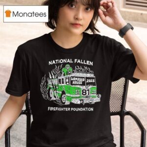 Philadelphia Eagles National Fallen Firefighters Foundation Lombard House Philly T Shirt