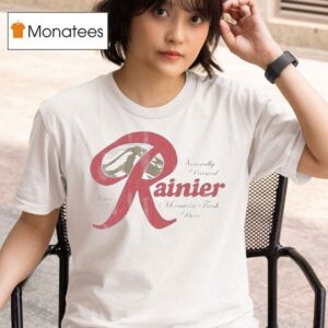 Rainier Beer Naturally Brewed Logo T Shirt