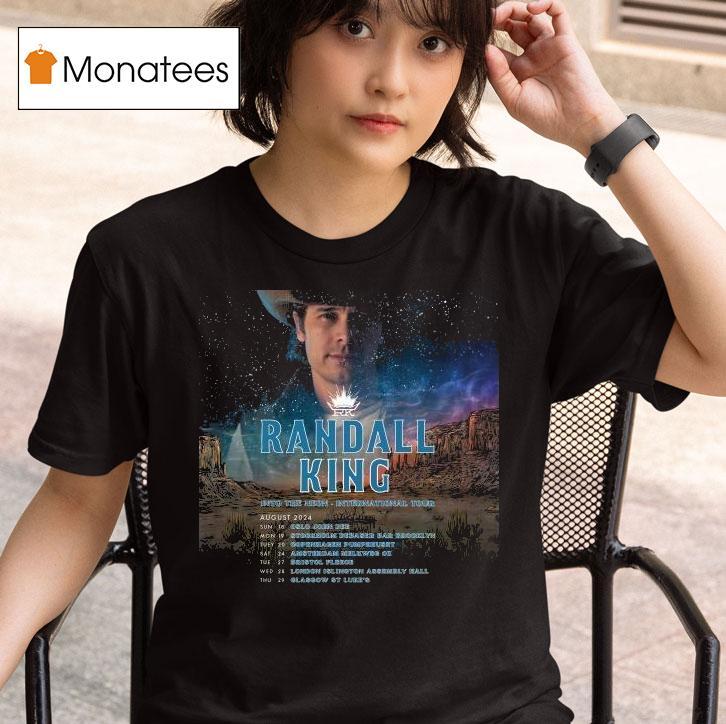 Randall King Into The Neon International Tour Dates T Shirt
