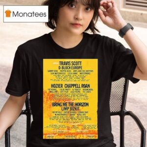 Reading And Leeds Festival For Leeds Festival On August To August Bramham Park In Leeds England T Shirt