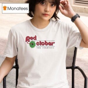 Red October Philadelphia Phillies The Fightins Masco T Shirt