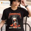 Redemption Our Time Is Now Austin Tx Hourglass Metal T Shirt