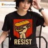 Resist Dc Sandwich Thrower T Shirt