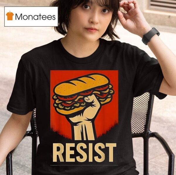 Resist Dc Sandwich Thrower T Shirt