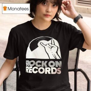 Rock On Records T Shirt