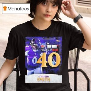 Roquan Smith Nfl Top Players Number Baltimore Ravens Linebacker American Football T Shirt