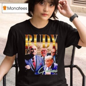 Rudy Giuliani Portrait Graphic T Shirt