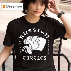 Russian Circles Chicago Illinois Panther T Shirt