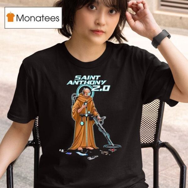 Saint Anthony Digital T Shirt