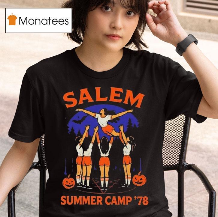  Salem Summer Camp  Halloween Witch Horror T Shirt