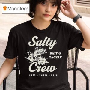 Salty Crew Bait Tackle Cast Smash Dash T Shirt