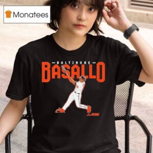 Samuel Basallo Slugger Swing T Shirt