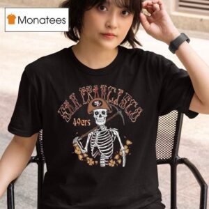 San Francisco Ers Nfl X Grateful Dead Skeleton T Shirt
