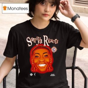 Saniya Rivers Face Connecticut Sun Basketball T Shirt