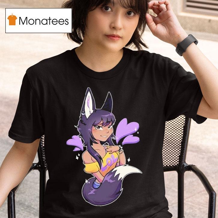  Sarawolf Wolf Girl Lover Waifu T Shirt