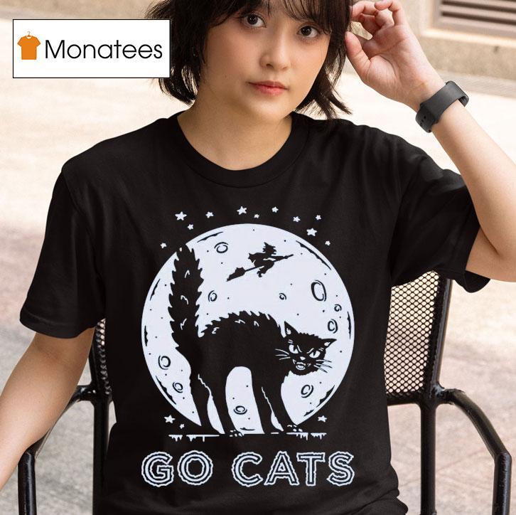  Scary Go Cats Halloween T Shirt