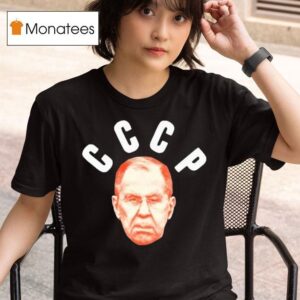 Sergey Viktorovich Lavrov Ussr Cccp Face Head T Shirt