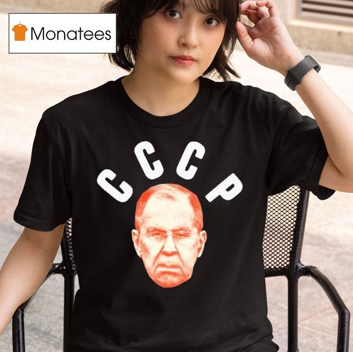  Sergey Viktorovich Lavrov Ussr Cccp Face Head T Shirt