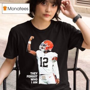 Shedeur Sander They Forgot Who I Am T Shirt