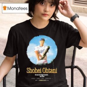 Shohei Ohtani Los Angeles Dodgers Th Home Run Mlb Baseball It S Time Sho Time T Shirt