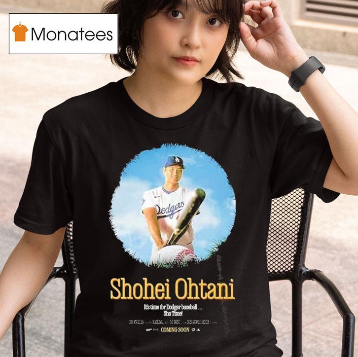  Shohei Ohtani Los Angeles Dodgers Th Home Run Mlb Baseball  It S Time Sho Time T Shirt
