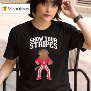 Show Your Stripes Indiana Hoosiers Masco T Shirt