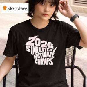 Simulated National Champs Wisconsin Badgers Simulated National Champs Wisconsin Badgers T Shirt