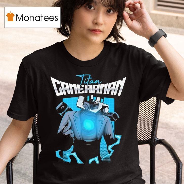  Skibidi Toilet Titan Cameraman T Shirt