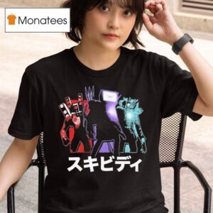 Skibidi Toilet Titan Glow T Shirt