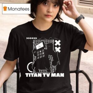 Skibidi Toilet Titan Tv Man T Shirt