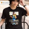 Slam Shai Gilgeous Alexander Oklahoma City Thunders Basketball Big Rings T Shirt