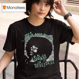 Snoop Dogg It S A Doggy Dogg World Twelve Thirn T Shirt