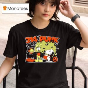 Snoopy Garf Odie Punk Halloween T Shirt