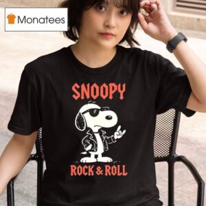 Snoopy Rock And Roll T Shirt
