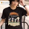 Snoopy The Peanuts Purdue Boilermakers It S The Most Wonderful Time Of The Year T Shirt