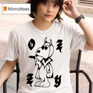 Snoopy X Chinacat Ozzy Osbourne Ba T Shirt