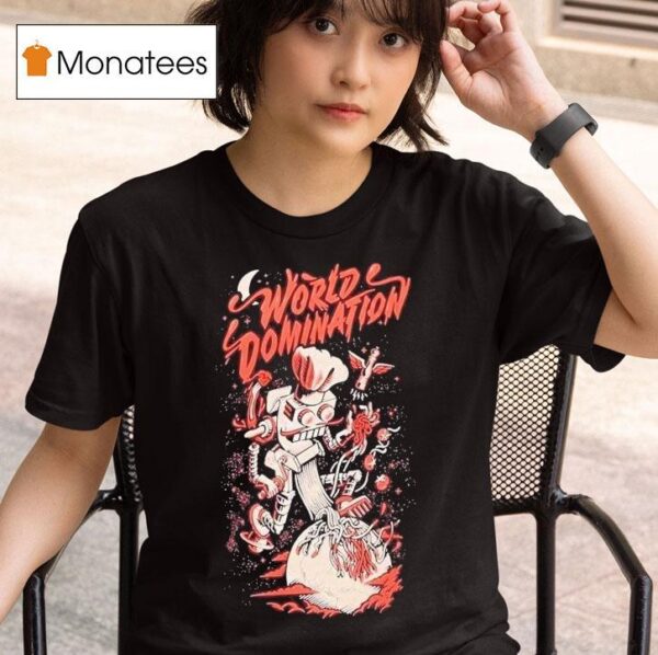 Spag Heddy World Domination Robo T Shirt
