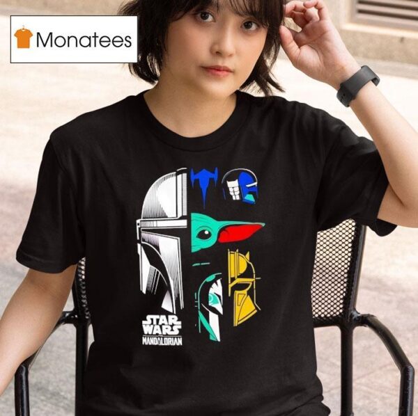 Spencers Mandalorian Panels T Shirt