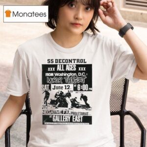 Ss Decontrol All Ages From Washington Dc Minor Threa T Shirt