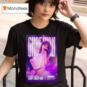 Sserafim Easy Crazy Hot Le Sserafim Tour T Shirt