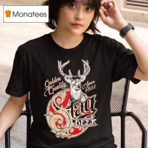 Stag Beer Golden Quality Since Deer T Shirt
