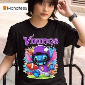 Stitch Fan Minnesota Vikings Nfl T Shirt