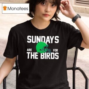 Sundays Are For The Birds Philadelphia Eagles Helme T Shirt